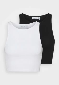 Weekday STELLA CROP 2 PACK - Débardeur Women 23 Weekday STELLA CROP 2 PACK - Débardeur Women -France Weekday Soldes Boutique 017479ba56c348f6bf9646e9a2bb10b5 2