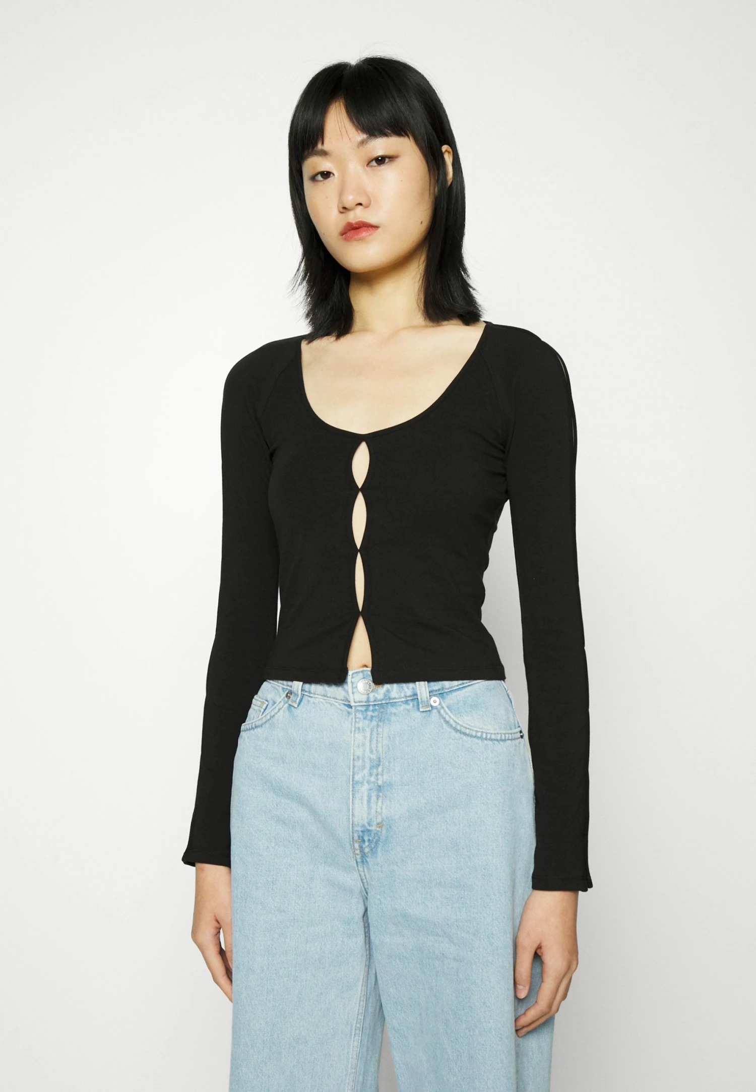 Weekday NICOLINA LONG SLEEVE - T-shirt à manches longues Women 3 Weekday NICOLINA LONG SLEEVE - T-shirt à manches longues Women