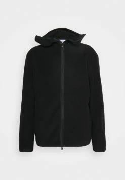 Weekday BALACLAVA HOODIE - Sweat à capuche zippé Men -France Weekday Soldes Boutique 06195162fbe44514ba9724c388a0efc2