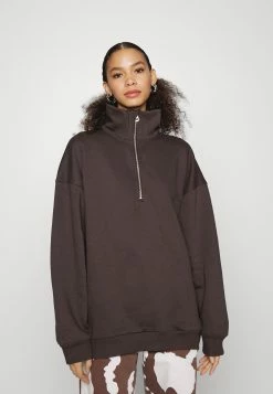 Weekday LUCID HALF ZIP - Sweatshirt Women