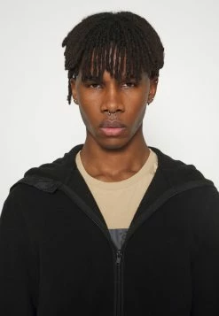 Weekday BALACLAVA HOODIE - Sweat à capuche zippé Men -France Weekday Soldes Boutique 0bc3b077a51044a49bd4e33fe98cff11