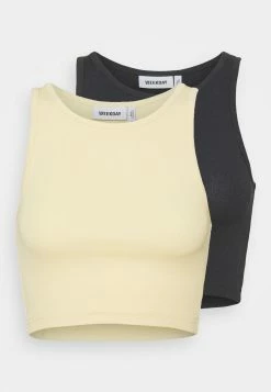 Weekday STELLA CROP 2 PACK - Débardeur Women 20 Weekday STELLA CROP 2 PACK - Débardeur Women -France Weekday Soldes Boutique 0c9926086014461ca68d486f56ff6183 2