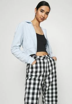 Weekday JUNO ZIP HOODIE - Sweat à capuche zippé Women -France Weekday Soldes Boutique 10395ff48a0d4cf1bb6e7957eef3c75e