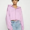 Weekday MIRIAM ZIP HOODIE - Sweat à capuche zippé Women -France Weekday Soldes Boutique 1d36e569ccd947029bb556b8d5d1aa6f
