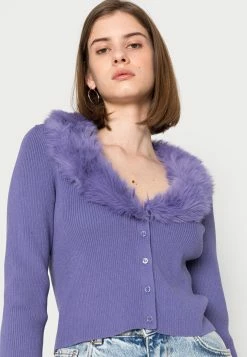 Weekday FURRY CARDIGAN - Gilet Women -France Weekday Soldes Boutique 262c6b28d9934a4a905f39a9d29c2e5c