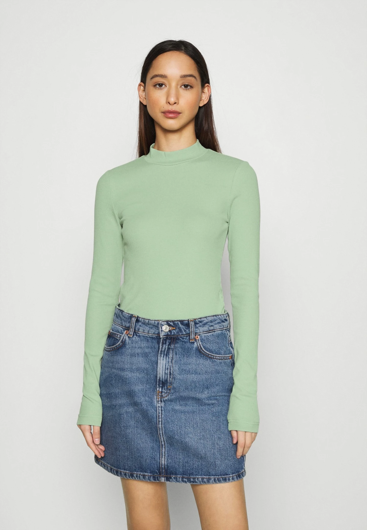 Weekday VERA MOCKNECK - T-shirt à manches longues Women 3 Weekday VERA MOCKNECK - T-shirt à manches longues Women