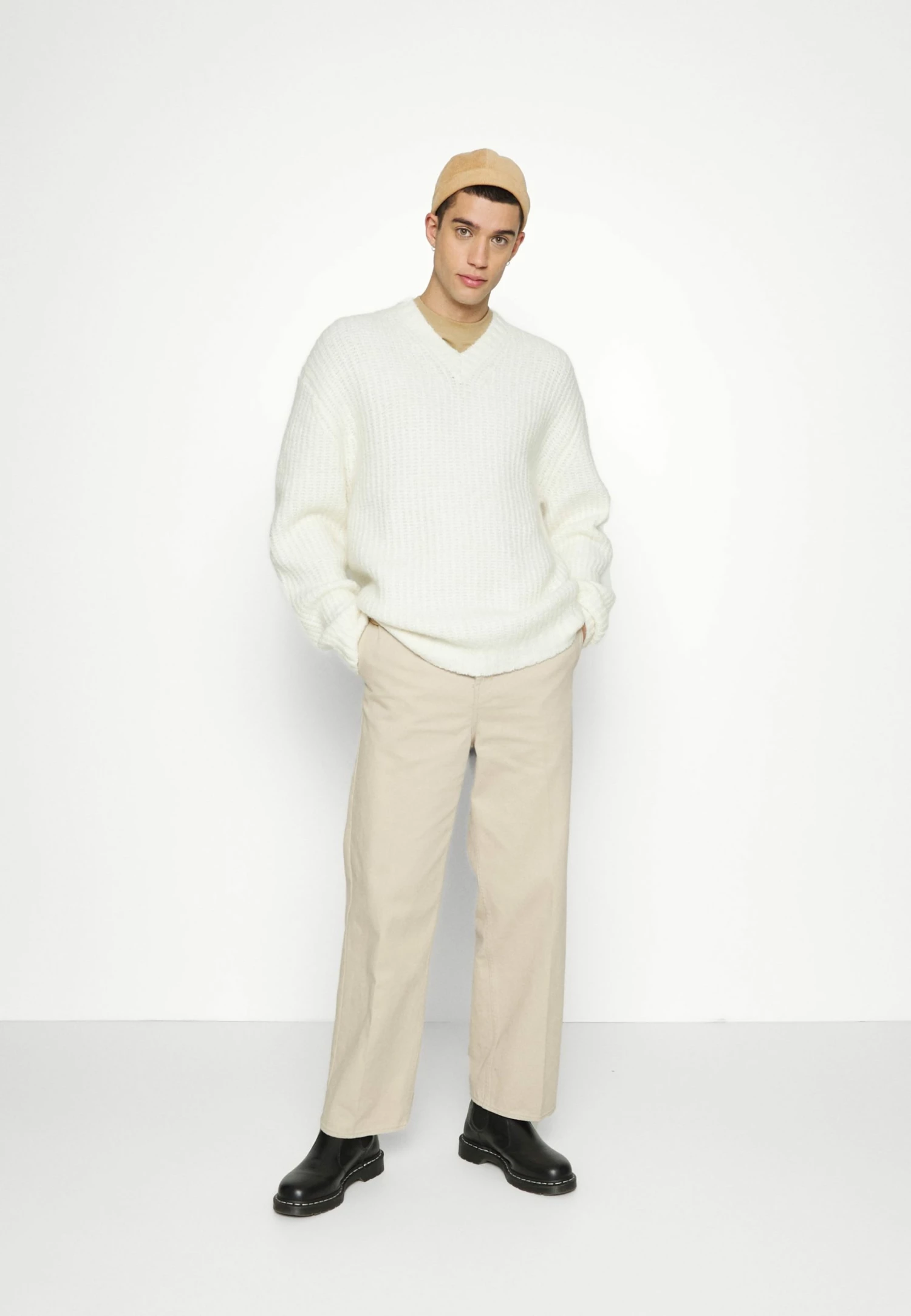 Weekday COHEN VNECK - Pullover Men 4 Weekday COHEN VNECK - Pullover Men – Image 2