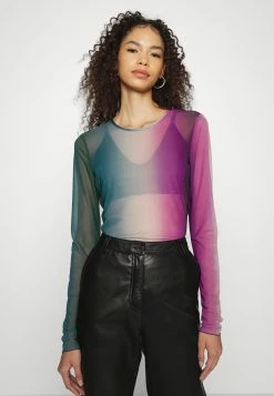 Weekday BLUR LONG SLEEVE - T-shirt Ă manches longues Women