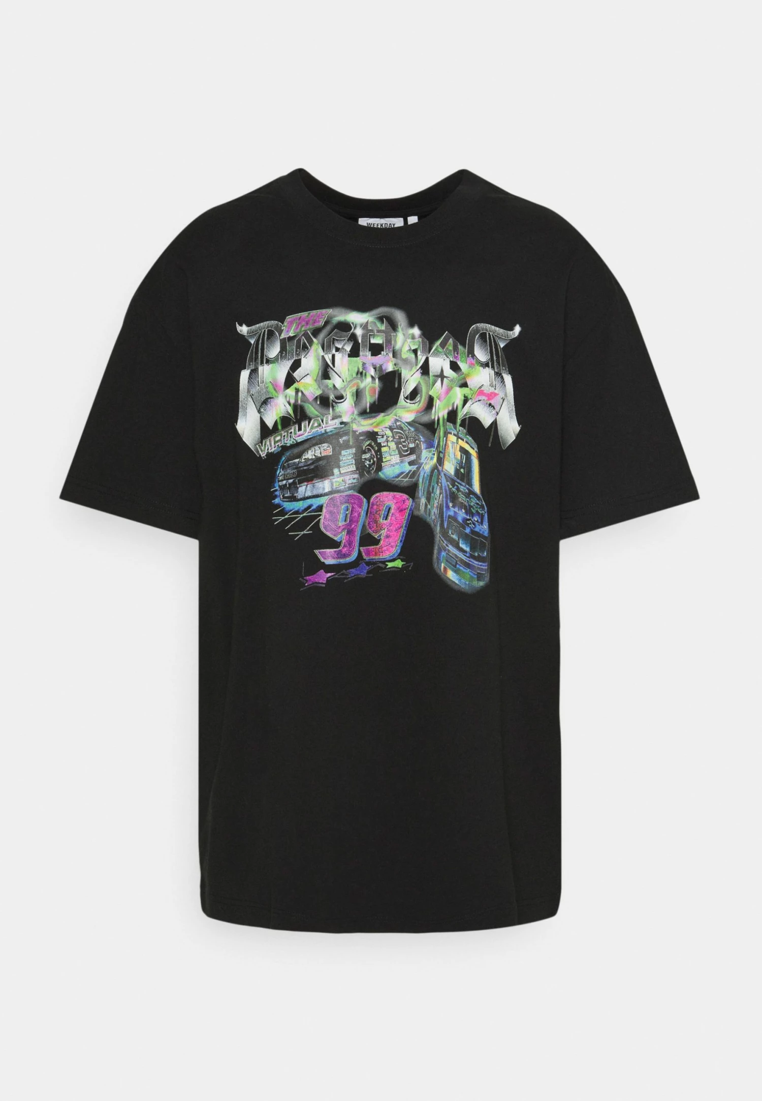 Weekday OVERSIZED UNISEX - T-shirt imprimé All 8 Weekday OVERSIZED UNISEX - T-shirt imprimé All – Image 6