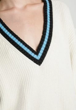 Weekday NORTH V NECK SWEATER - Pullover Women -France Weekday Soldes Boutique 3cc99a65a82948ae930680526a21b8e7