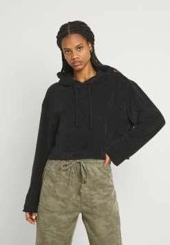 Weekday ZINA CROPPED HOODIE - Sweatshirt Women
