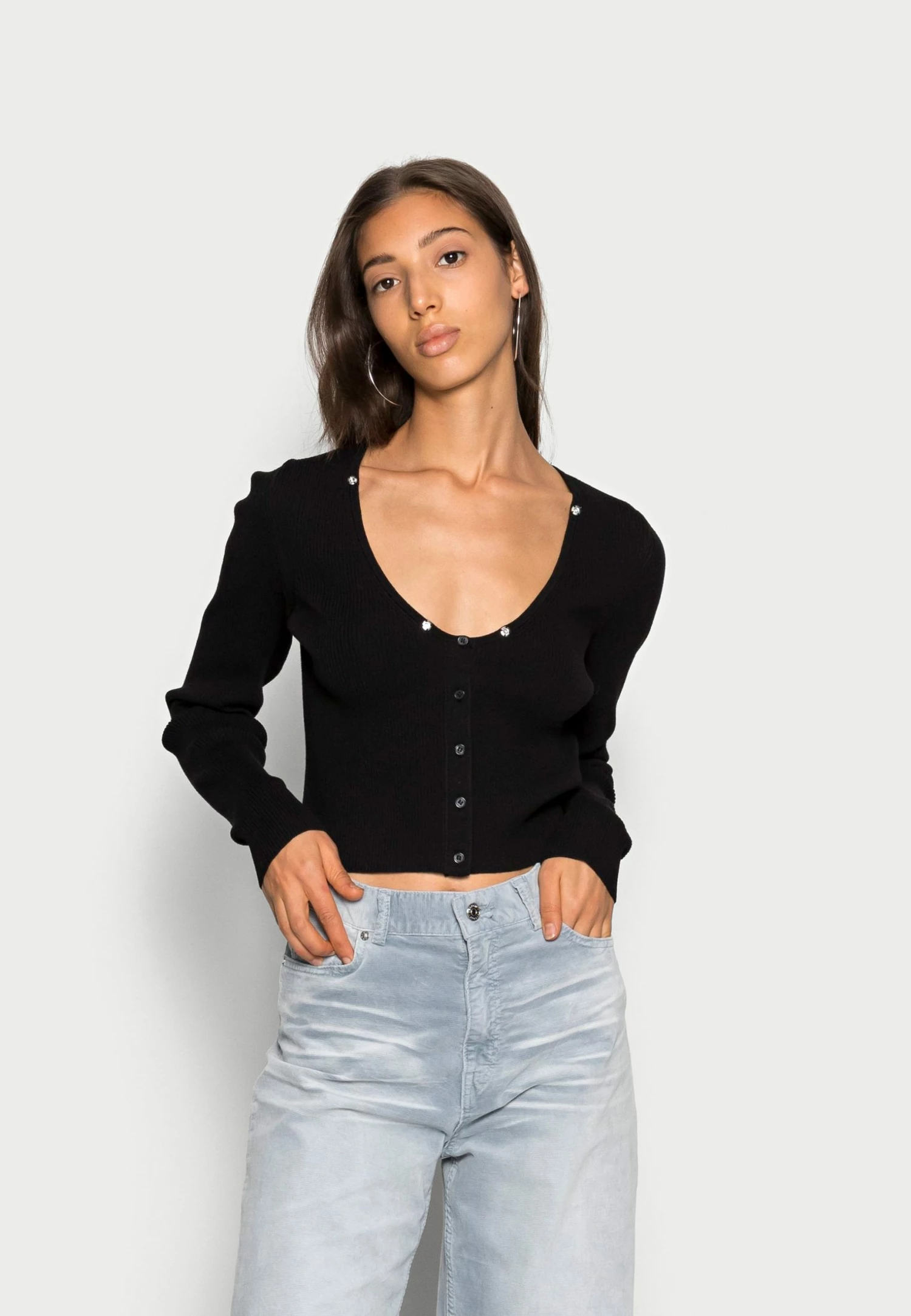 Weekday FURRY CARDIGAN - Gilet Women 6 Weekday FURRY CARDIGAN - Gilet Women – Image 4