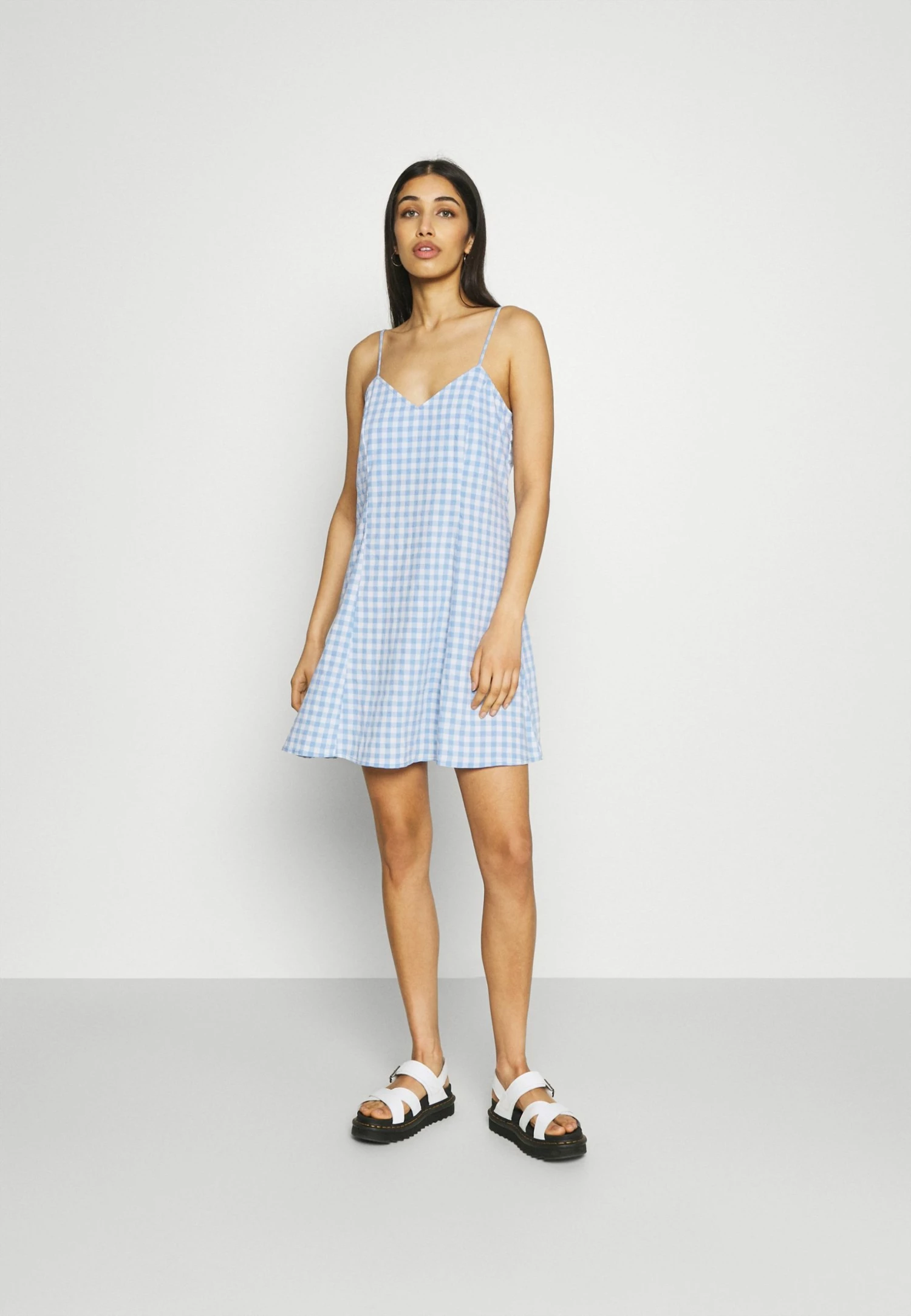 Weekday FAWN SLIP DRESS CHECK - Robe de jour Women 3 Weekday FAWN SLIP DRESS CHECK - Robe de jour Women