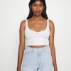 Weekday JANE TANK - Débardeur Women -France Weekday Soldes Boutique 54f493e22cc64e9a861a44f0945ee060