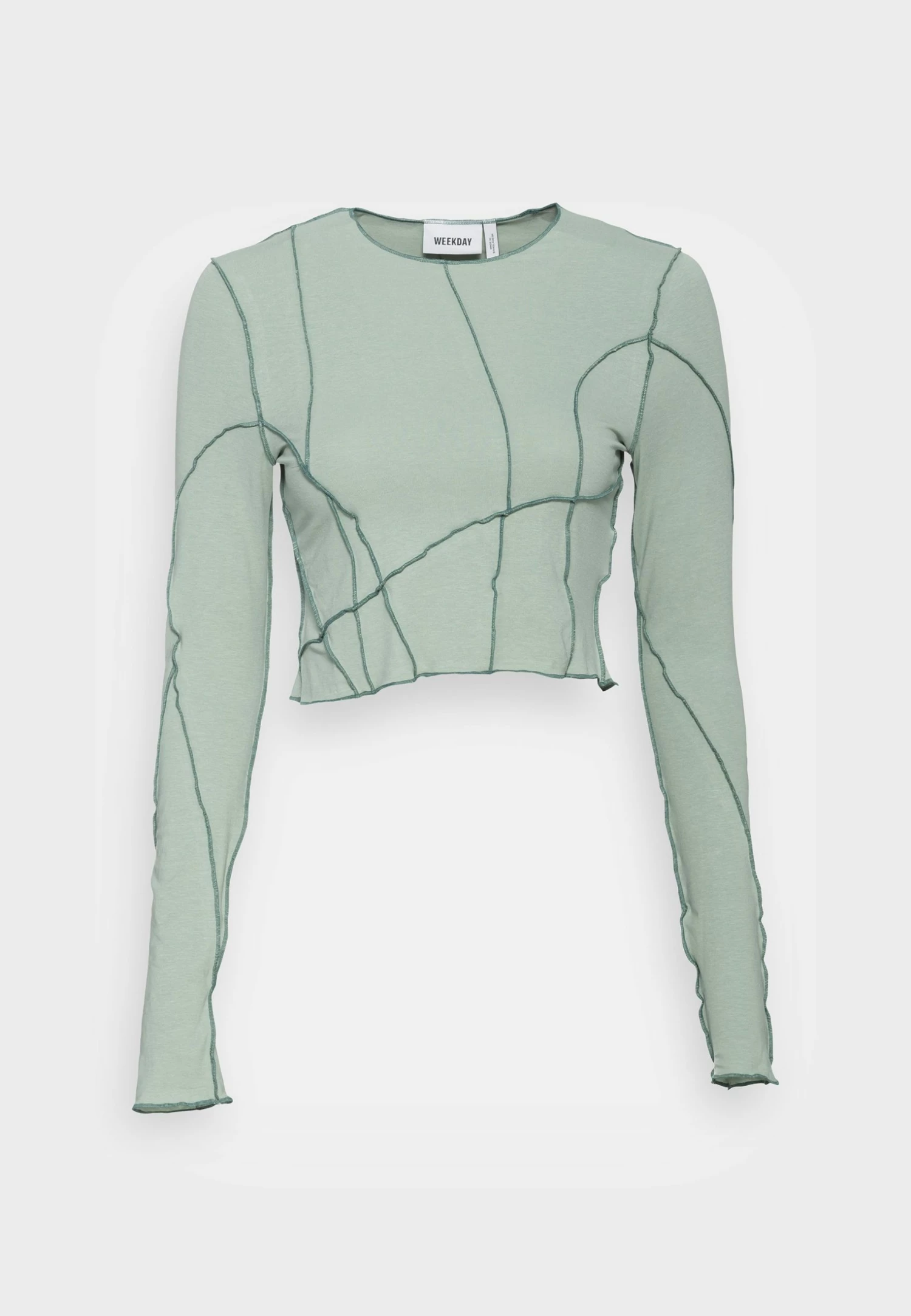 Weekday SIERRA CROP LONG SLEEVE - T-shirt à manches longues Women 6 Weekday SIERRA CROP LONG SLEEVE - T-shirt à manches longues Women – Image 4