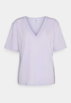Weekday LAST V NECK - T-shirt basique Women -France Weekday Soldes Boutique 5f321a5d366c4305bc83adb708589c09 5