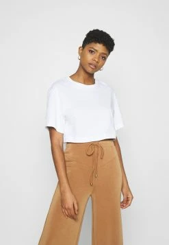 Weekday CROP VOLUME - T-shirt basique Women