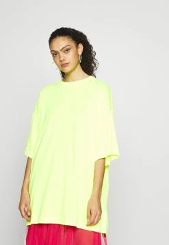 Weekday HUGE - T-shirt basique - neon yellow Women
