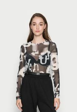 Weekday BLUR LONG SLEEVE - T-shirt à manches longues Women