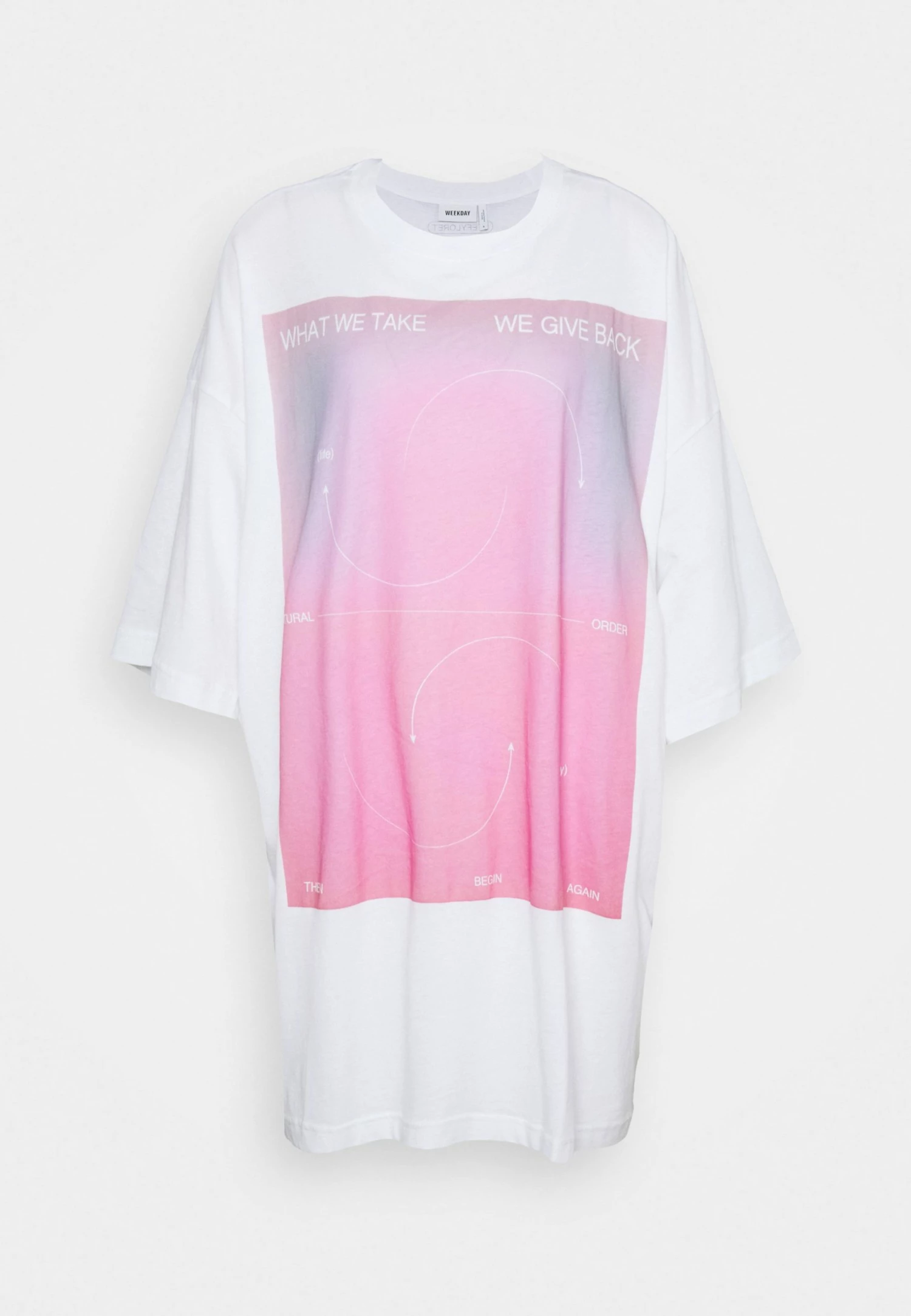 Weekday HUGE - T-shirt imprimé Women 6 Weekday HUGE - T-shirt imprimé Women – Image 4