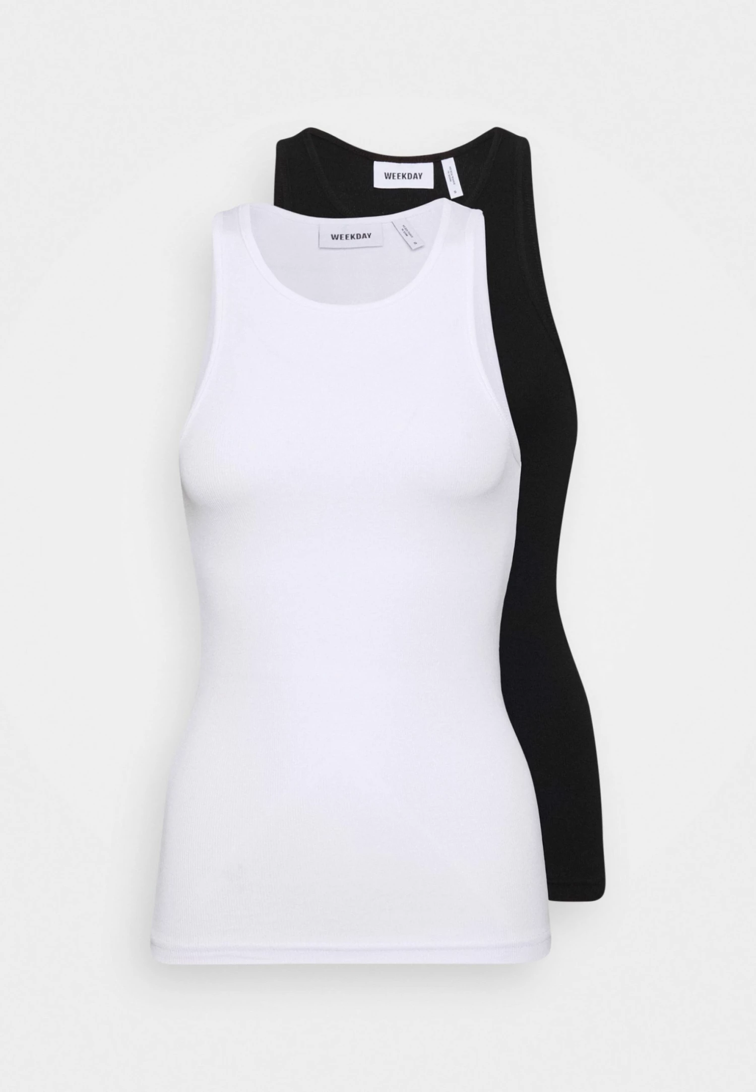 Weekday STELLA TANK 2 PACK - Débardeur Women 10 Weekday STELLA TANK 2 PACK - Débardeur Women – Image 8