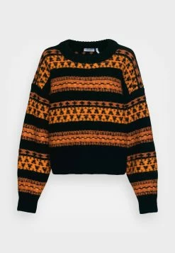 Weekday LAST JACQUARD SWEATER - Pullover Women -France Weekday Soldes Boutique 8248e17473be4e99ae30c179a2177fde