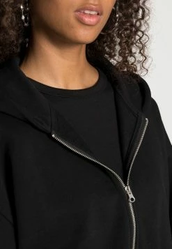 Weekday MIRIAM ZIP HOODIE - Sweat à capuche zippé Women -France Weekday Soldes Boutique 8603d4be65314402b477a2f79b079fb9