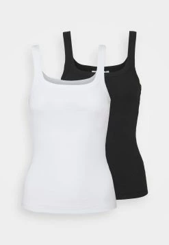 Weekday CAT TANK 2 PACK - Débardeur Women -France Weekday Soldes Boutique 973a619300d941bc8a0b03a362ffa460