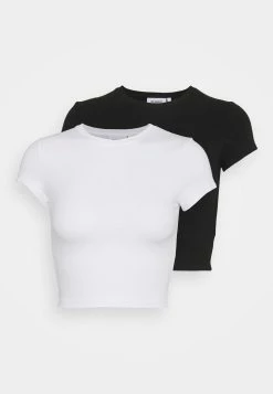Weekday SABRA 2 PACK - T-shirt basique Women -France Weekday Soldes Boutique 9dda015c8ad24f9586482c4627894357 2