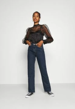 Weekday ROWE EXTRA HIGH - Jean droit Women -France Weekday Soldes Boutique 9fddde6717aa48f785daa31f4482d85f