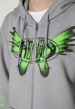 Weekday HUGE ZIP HOODIE - Sweat à capuche zippé Women -France Weekday Soldes Boutique a259f8b6f1f342fda427b237357a0fd0