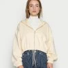 Weekday MIRIAM ZIP HOODIE - Sweat à capuche zippé Women -France Weekday Soldes Boutique a842a423967b410f90dca3d2bbe83f7a
