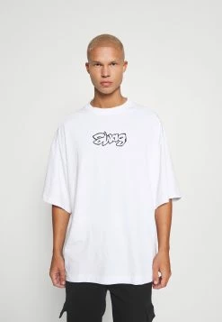Weekday UNISEX MEGA OVERSIZED - T-shirt imprimé All