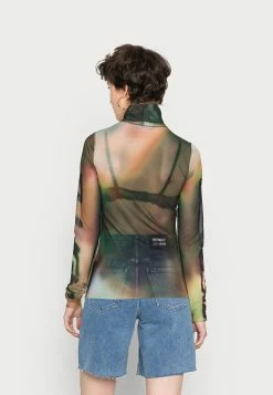 Weekday IMMERSE PRINTED TURTLENECK - T-shirt à manches longues Women -France Weekday Soldes Boutique ad965903d67a43ab88611477d43b581d