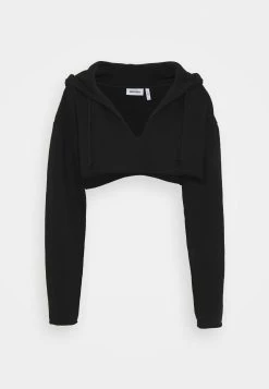 Weekday SLASHFRONT HOODIE - Sweat à capuche Women -France Weekday Soldes Boutique afb3c58c0b614db4aa15377637bf8e31 1
