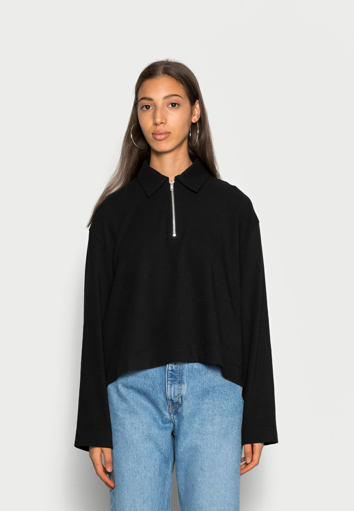 Weekday DENALI ZIP LONG SLEEVE - Sweatshirt Women 3 Weekday DENALI ZIP LONG SLEEVE - Sweatshirt Women