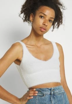 Weekday JANNI HAIRY TANK - Débardeur Women -France Weekday Soldes Boutique b557313bc1bf463f9f05231c99d66206