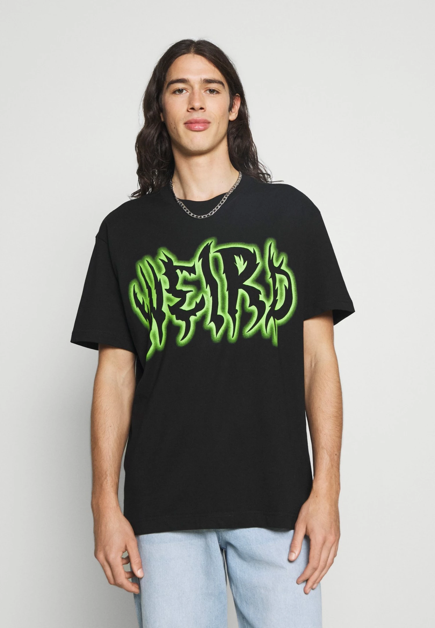 Weekday OVERSIZED UNISEX - T-shirt imprimé All 3 Weekday OVERSIZED UNISEX - T-shirt imprimé All