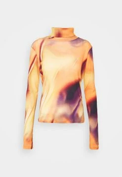 Weekday CHIE PRINTED TURTLENECK - T-shirt à manches longues Women -France Weekday Soldes Boutique d85391ad14544ac8a20e538b0e363476 1