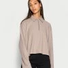 Weekday DENALI ZIP LONG SLEEVE - Sweatshirt Women