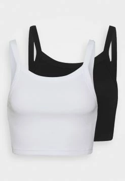 Weekday KRISTY CROP 2 PACK - Débardeur Women -France Weekday Soldes Boutique e1cb3447cff440f69496579e0483e90a 2