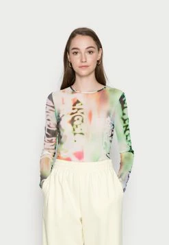 Weekday BLUR LONG SLEEVE - T-shirt à manches longues Women