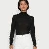 Weekday ESSENTIAL TURTLENECK - T-shirt à manches longues Women -France Weekday Soldes Boutique f5a90a6371de44958786510584bb73e9