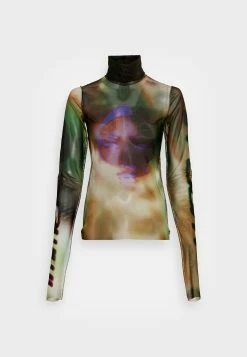 Weekday IMMERSE PRINTED TURTLENECK - T-shirt à manches longues Women -France Weekday Soldes Boutique fbf53c3be0d24bf69d3ed41c59187df9